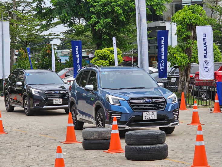 Subaru lái thử