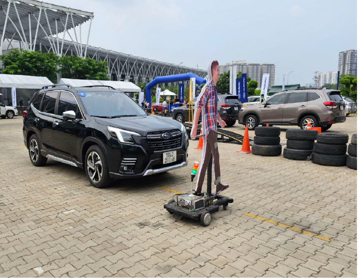 Subaru lái thử